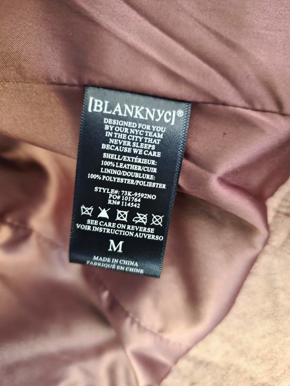 Blank NYC suede moto